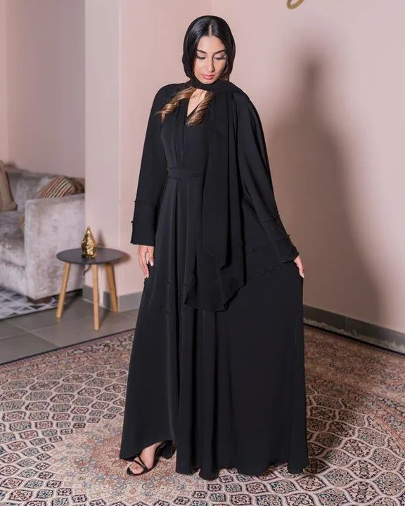Al Waha Frill Abaya